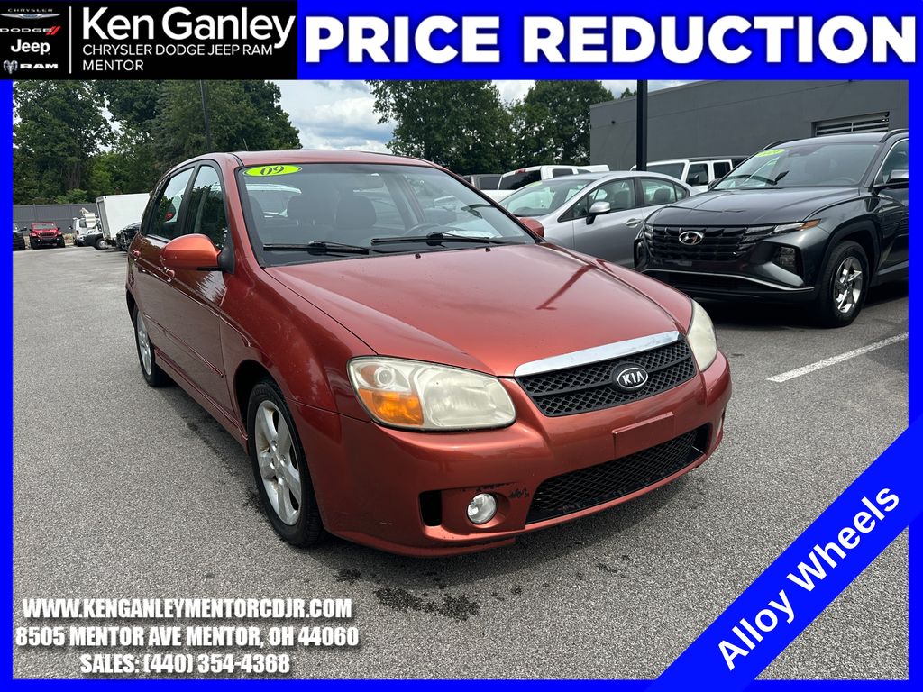 Copperhead 2009 Kia Spectra Hatchback Front-Wheel Drive 4-Speed Automatic Overdrive