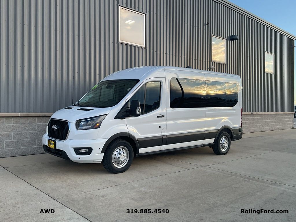2026 Ford Transit Passenger 350 XLT Medium Roof LB AWD