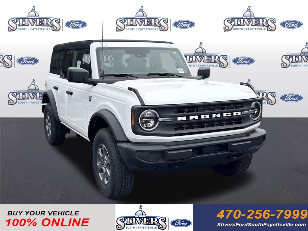 Oxford White 2026 Ford Bronco SUV / Crossover Four-Wheel Drive Automatic