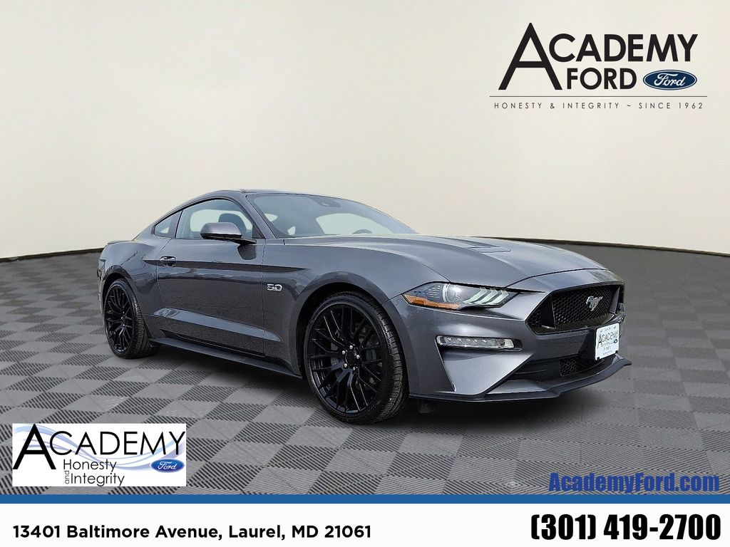 Gray Metallic 2022 Ford Mustang GT Fastback RWD Coupe Rear-Wheel Drive Automatic