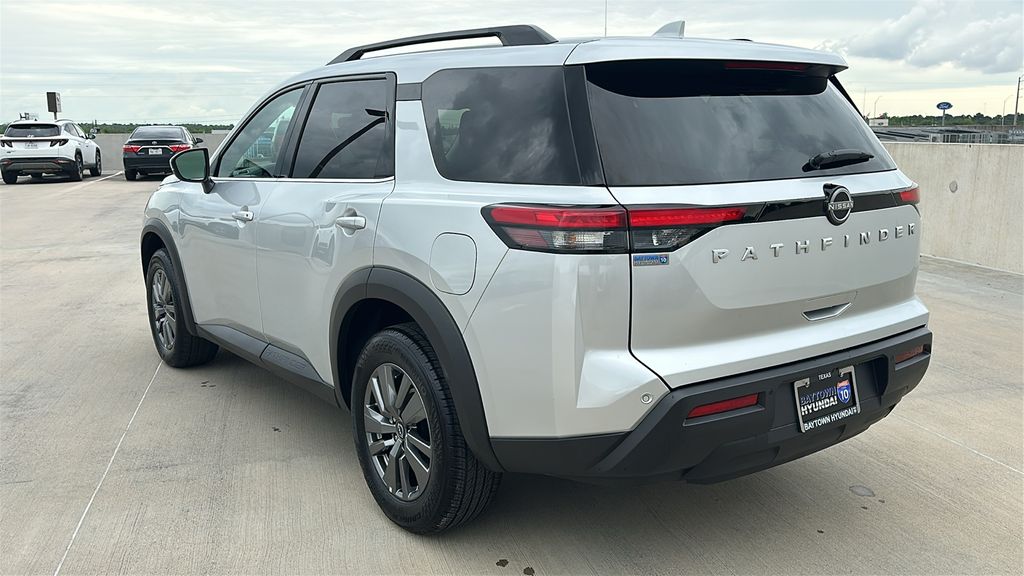 2025 Nissan Pathfinder SV Silver at Bravo Nissan