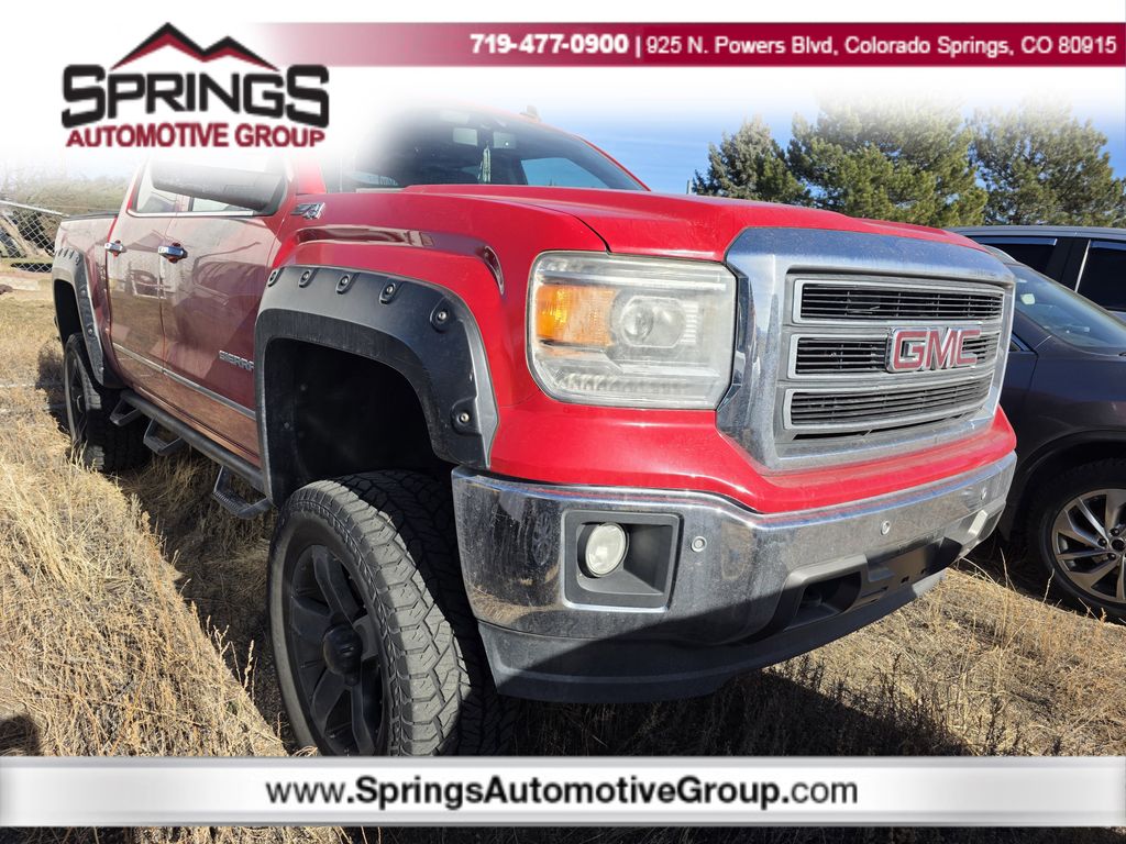 2014 GMC Sierra 1500 SLT Crew Cab 4WD