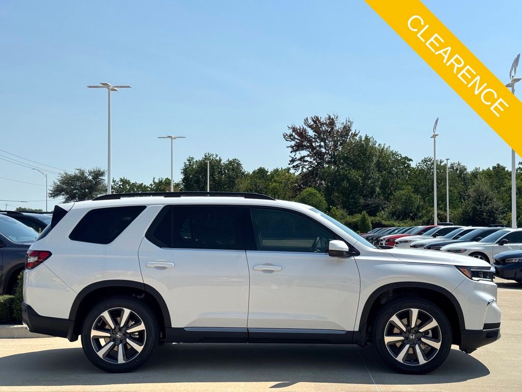 2025 Honda Pilot Touring White at AutoSavvy Houston Northwest