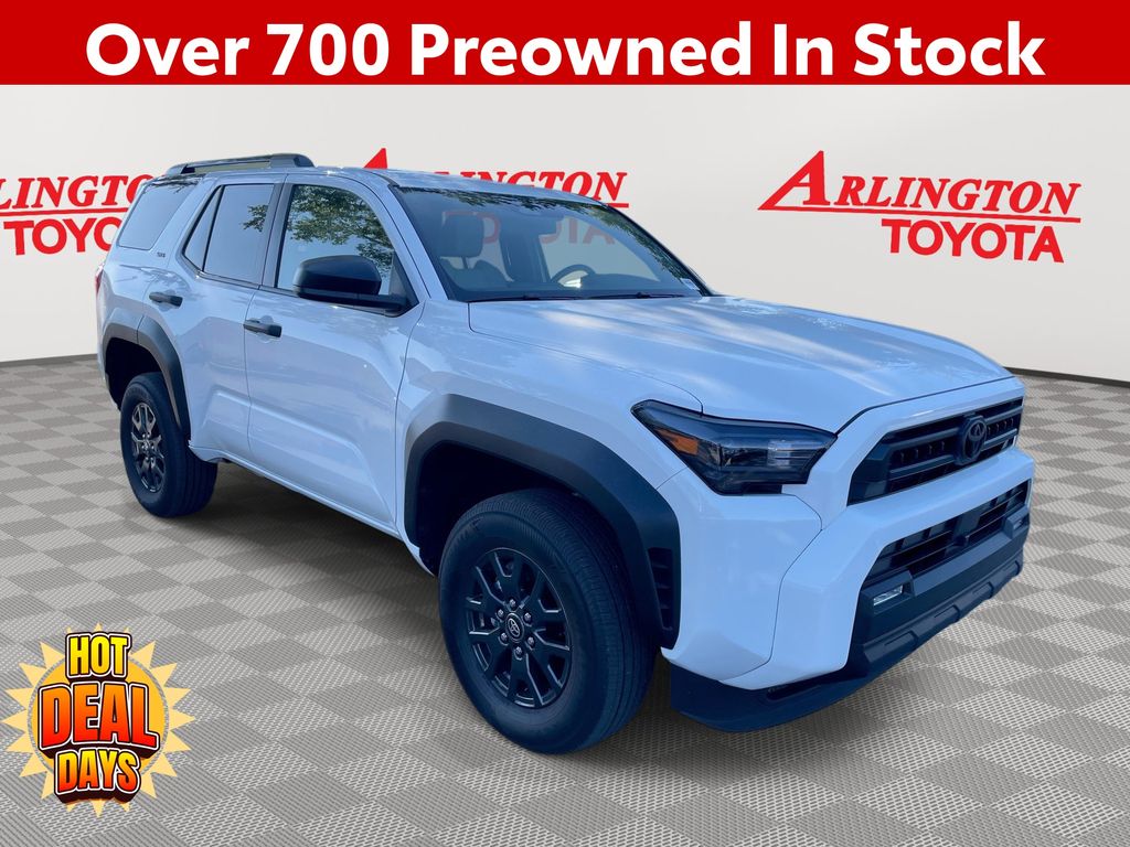Ice Cap 2025 Toyota 4Runner SR5 RWD SUV / Crossover 4X2 8-Speed Automatic