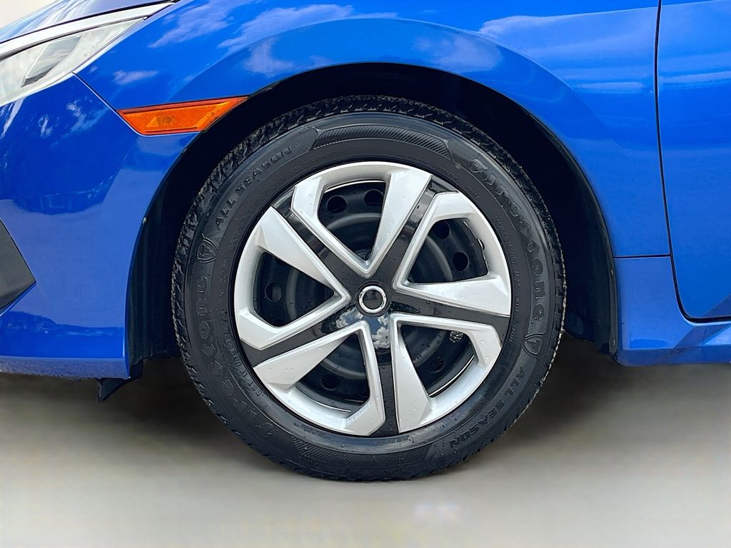 2018 Honda Civic LX Blue at DeMontrond Automotive Group