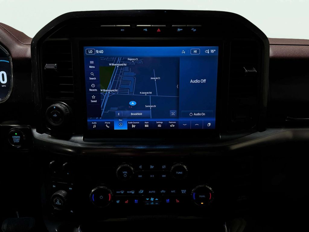 Used 2022 Agate Black Metallic Ford Lariat image 10