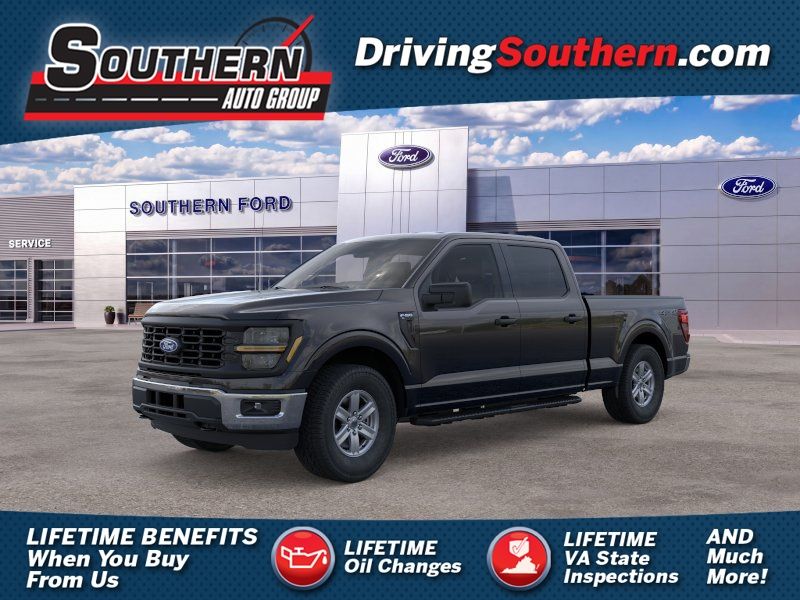 Black Metallic 2026 Ford F-150 Pickup Truck Four-Wheel Drive Automatic