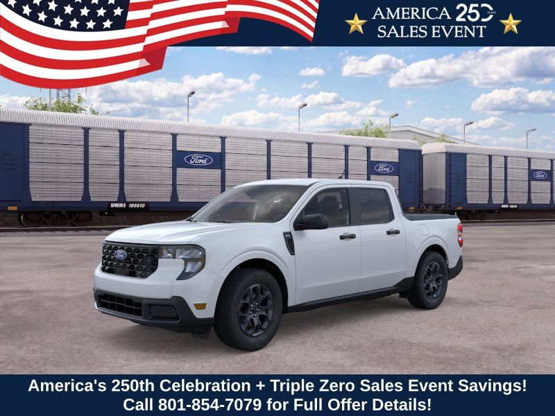 Oxford White 2026 Ford Maverick Pickup Truck All-Wheel Drive Continuously Variable Transmission
