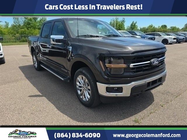 Bronze Metallic 2024 Ford F-150 XLT SuperCrew 4WD Pickup Truck Four-Wheel Drive Automatic