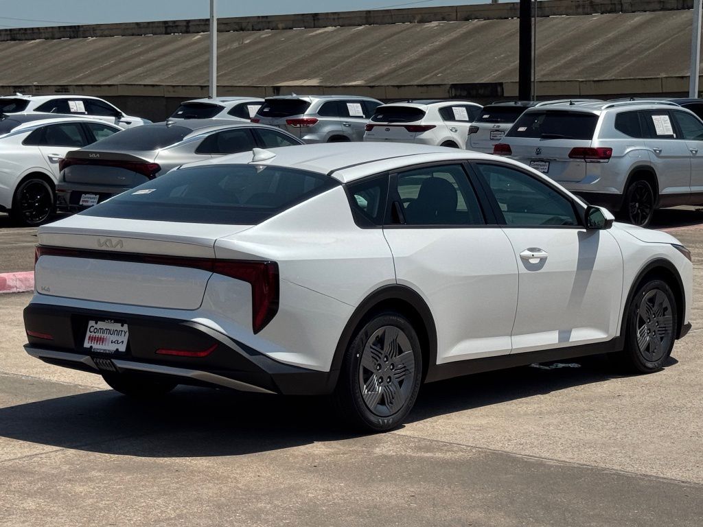 2026 Kia K4 LX White at DeMontrond Automotive Group