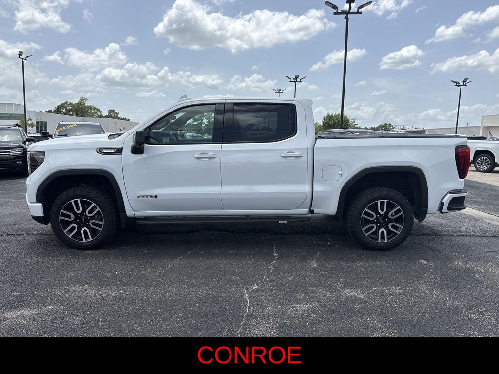 2023 GMC Sierra 1500 AT4 White at DeMontrond Gulf Freeway