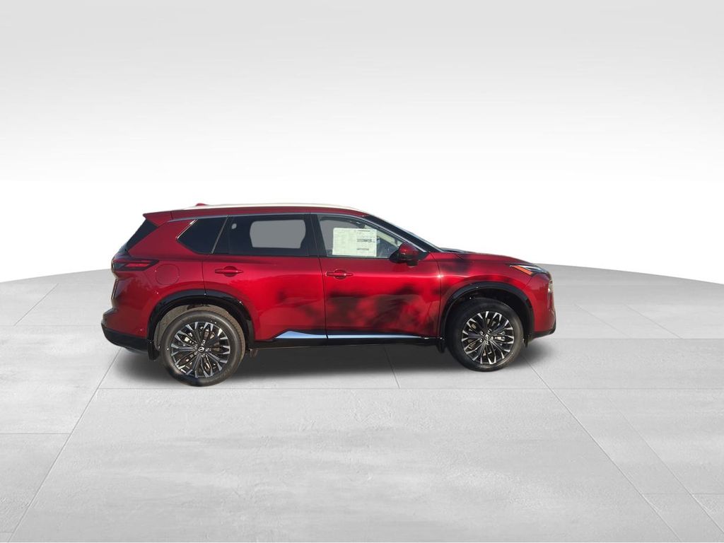 2025 Scarlet Ember Tintcoat Nissan Rogue Platinum FWD SUV