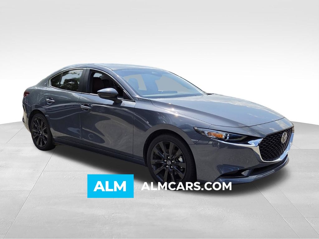 Polymetal Gray Metallic 2025 Mazda MAZDA3 Sedan All-Wheel Drive 6-Speed Automatic