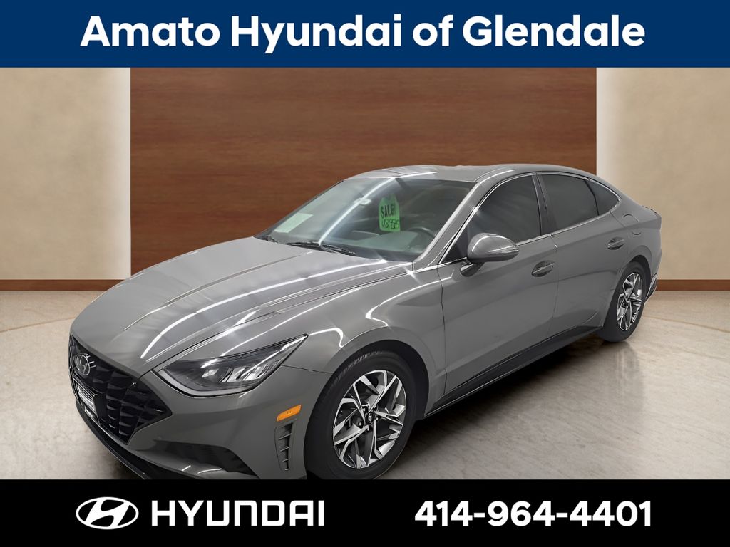 Hampton Gray 2023 Hyundai Sonata Sedan Front-Wheel Drive 8-Speed Automatic