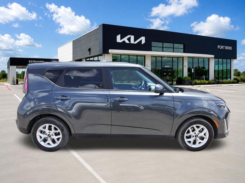 2024 Kia Soul LX Gray at Texan Dodge Chrysler Jeep Ram