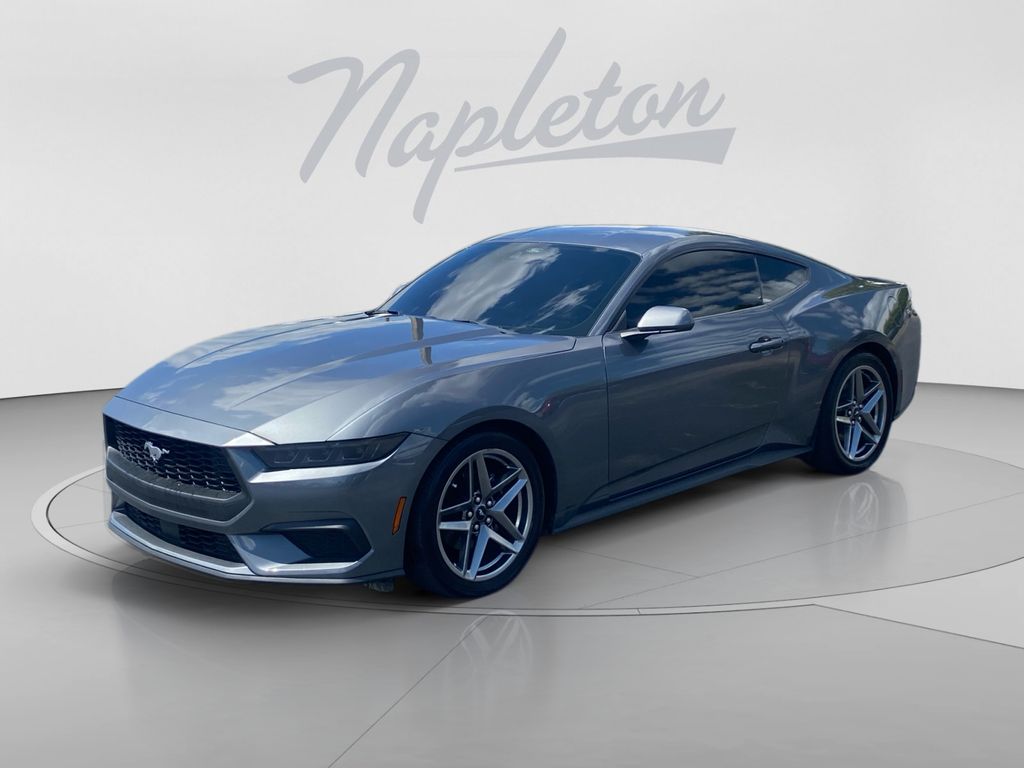 Gray Metallic 2025 Ford Mustang Coupe Rear-Wheel Drive Automatic