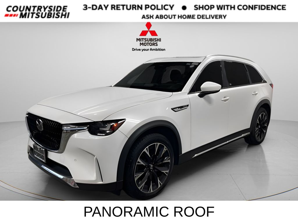 Rhodium White Premium 2024 Mazda CX-90 PHEV Premium Plus AWD SUV / Crossover All-Wheel Drive 8-Speed Automatic