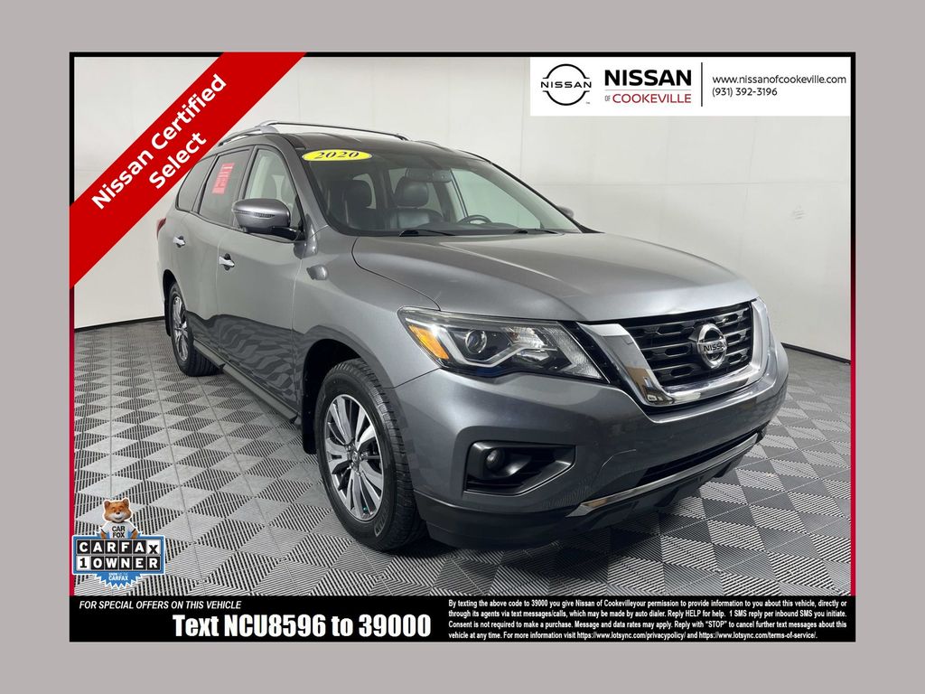 Gray (Gun Metallic) 2020 Nissan Pathfinder SL 4WD SUV / Crossover Four-Wheel Drive Continuously Variable Transmission