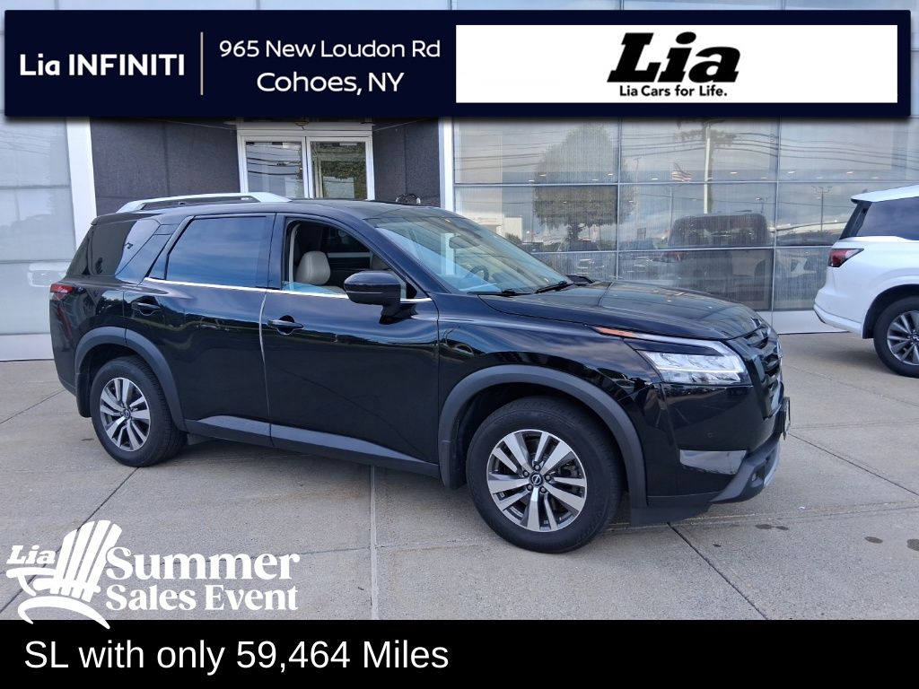 Super Black 2022 Nissan Pathfinder SUV / Crossover All-Wheel Drive 9-Speed Automatic