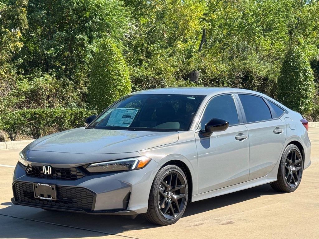 2026 Honda Civic Sport Gray at Community Honda