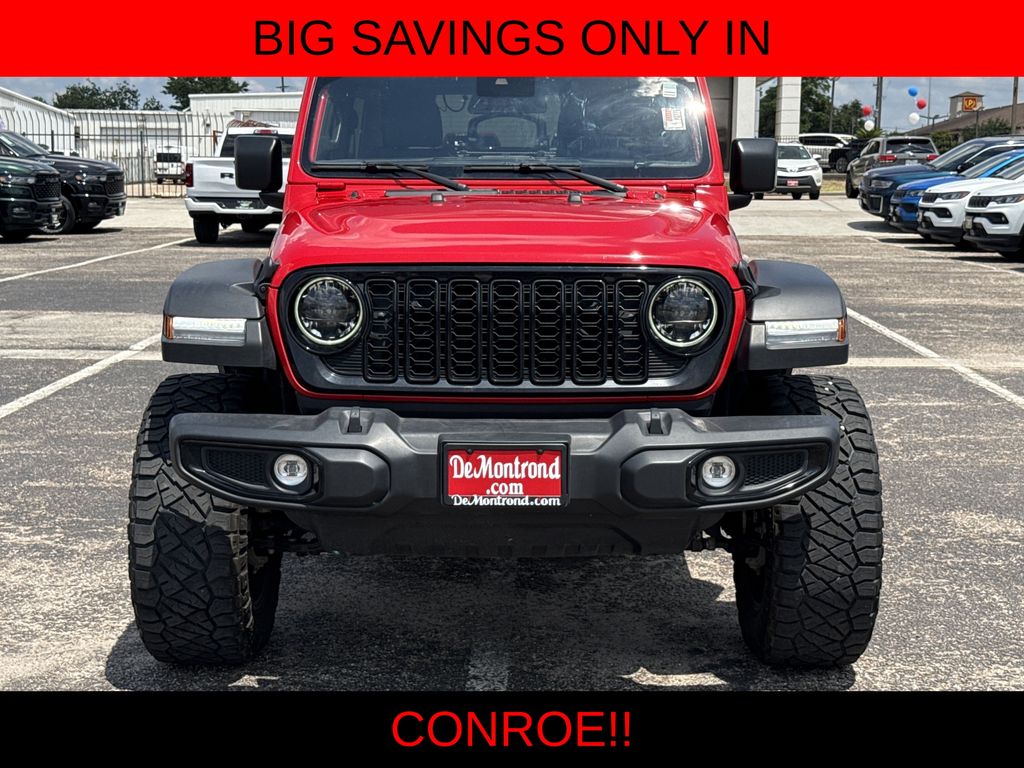 2024 Jeep Wrangler Sport Red at DeMontrond Mazda