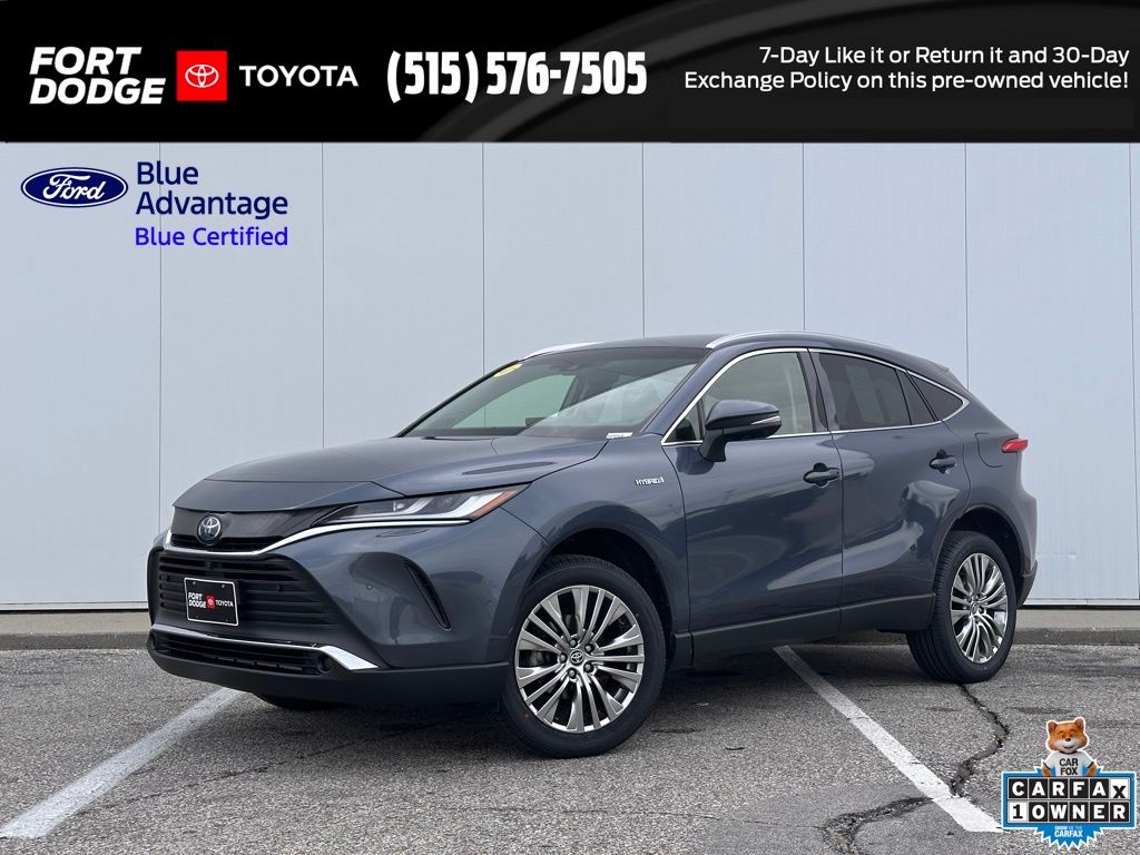 Coastal Gray Metallic 2021 Toyota Venza Limited AWD SUV / Crossover All-Wheel Drive Continuously Variable Transmission