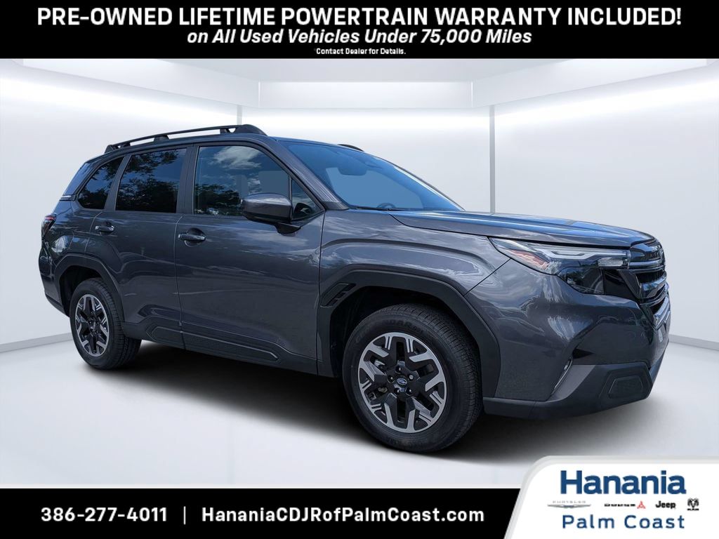 Magnetite Gray Metallic 2026 Subaru Forester SUV / Crossover All-Wheel Drive Continuously Variable Transmission