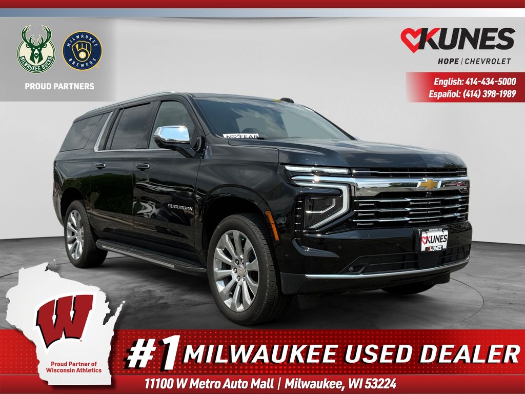 Black 2025 Chevrolet Suburban SUV / Crossover Four-Wheel Drive