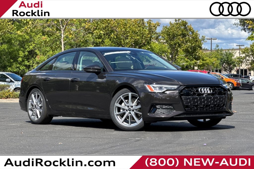 Brown 2025 Audi A6 quattro Premium Plus 45 TFSI Sedan All-Wheel Drive 7-Speed Automatic