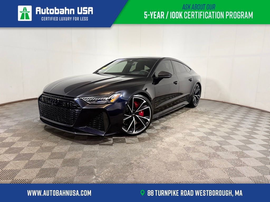 Sebringblack/Cr 2022 Audi RS 7 4.0T quattro AWD Sedan All-Wheel Drive 8-Speed Automatic