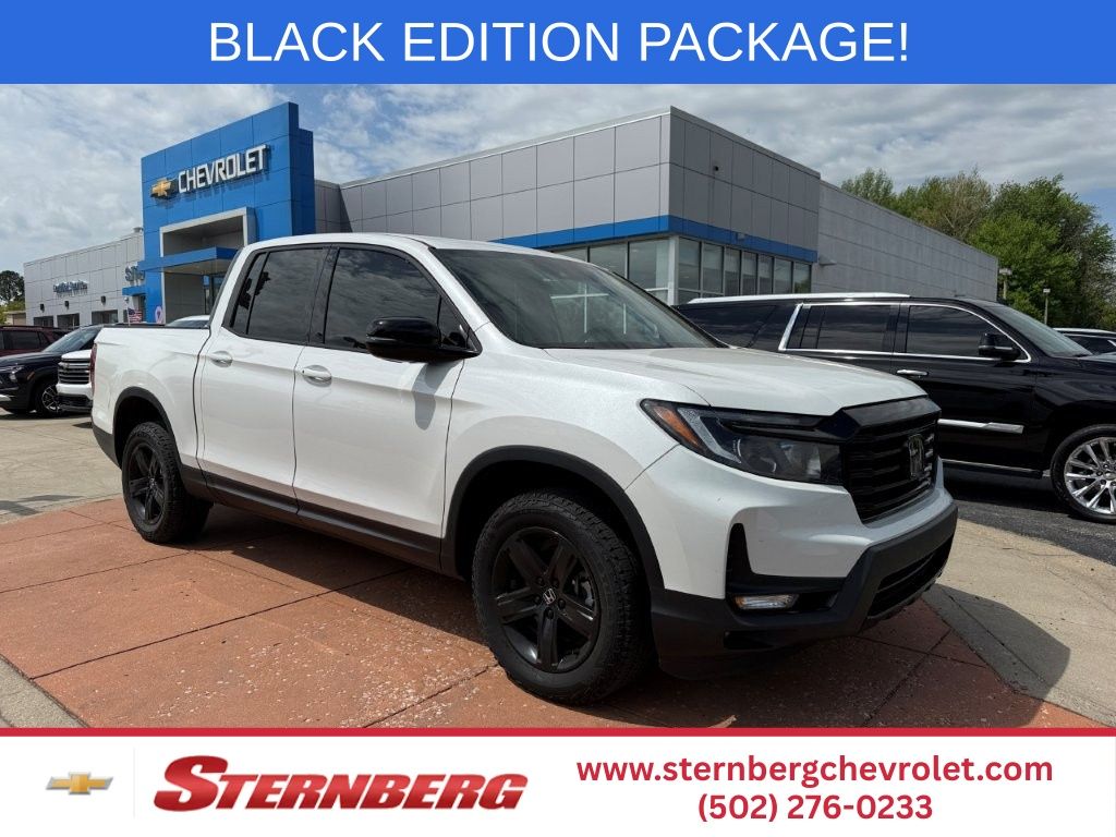 White 2023 Honda Ridgeline Pickup Truck All-Wheel Drive 9-Speed Automatic