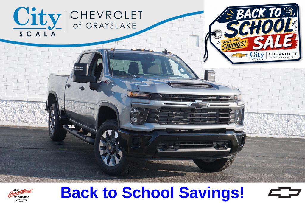 Sterling Gray Metallic 2026 Chevrolet Silverado 2500HD Pickup Truck Four-Wheel Drive Automatic