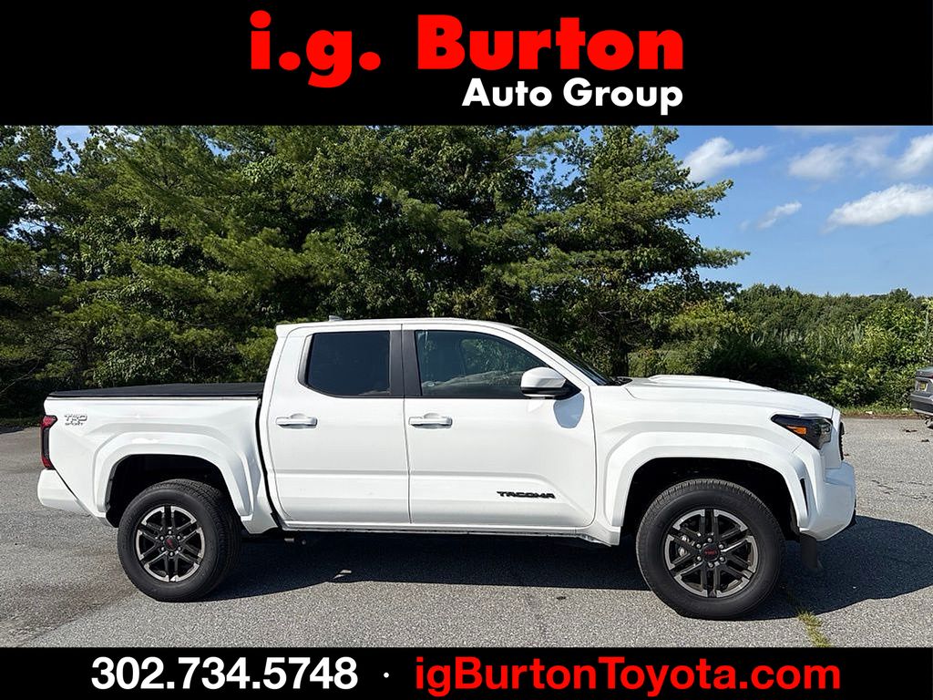Ice Cap 2024 Toyota Tacoma Pickup Truck Four-Wheel Drive 8-Speed Automatic