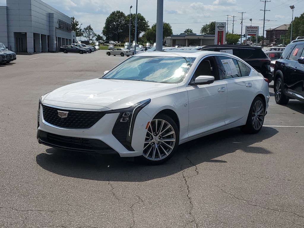 Summit White 2026 Cadillac CT5 Sedan Rear-Wheel Drive Automatic