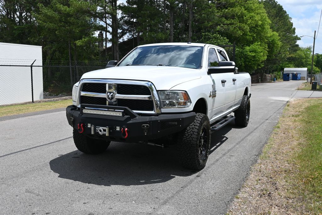 Bright White Clearcoat 2016 RAM 3500 Tradesman Crew Cab LB 4WD Pickup Truck Four-Wheel Drive 6-Speed Automatic
