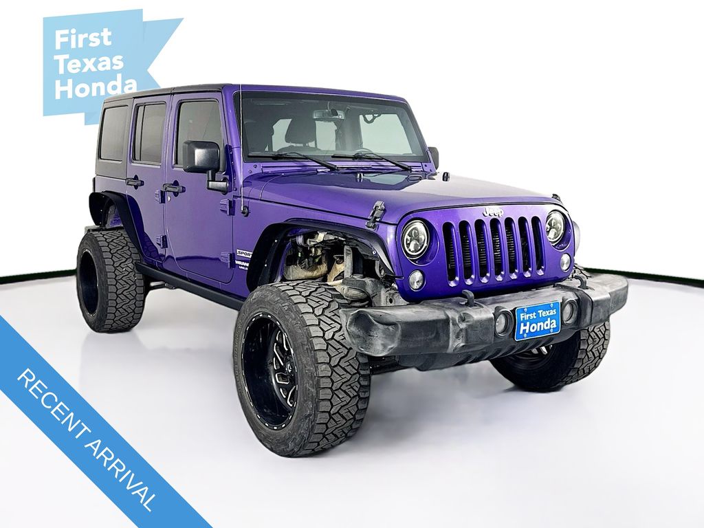 Used Car 2017 Jeep Wrangler  Unlimited Sport For Sale Under $20,000 In Austin, Texas