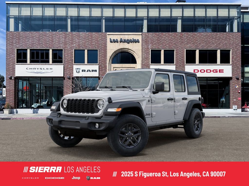 Bright White Clearcoat 2026 Jeep Wrangler Sport S 4-Door 4WD SUV / Crossover Four-Wheel Drive 8-Speed Automatic