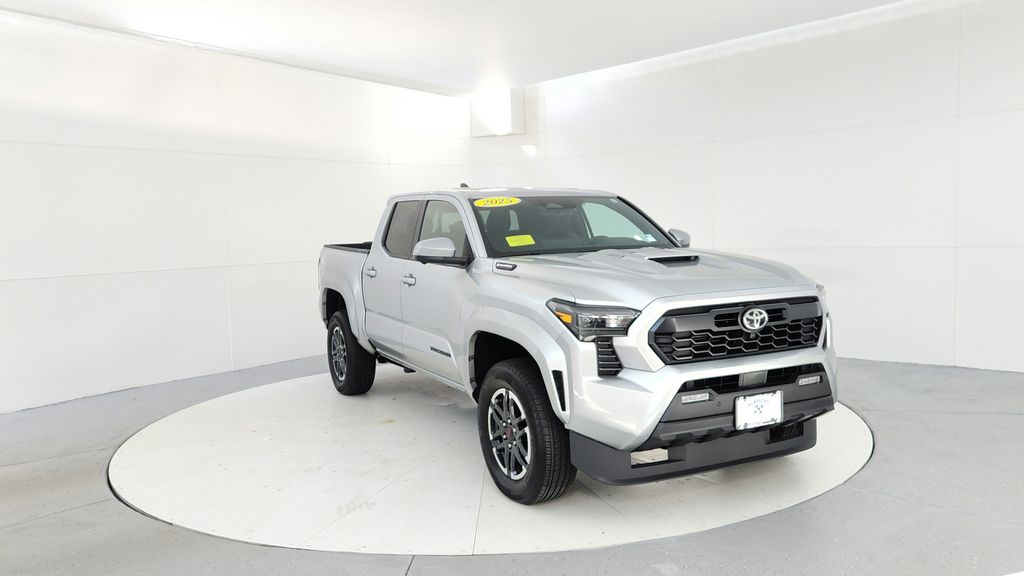 Celestial Silver Metallic 2025 Toyota Tacoma Pickup Truck Four-Wheel Drive 8-Speed Automatic