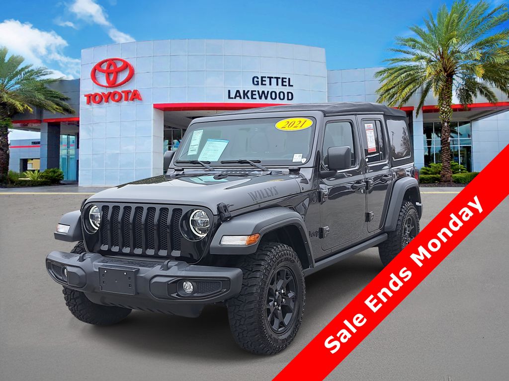 2021 Jeep Wrangler Unlimited Willys 4WD