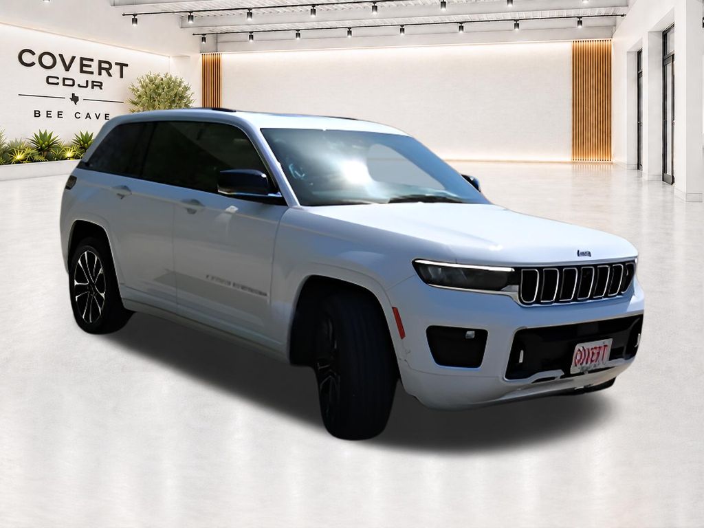 Bright White Clearcoat 2024 Jeep Grand Cherokee SUV / Crossover Four-Wheel Drive 8-Speed Automatic