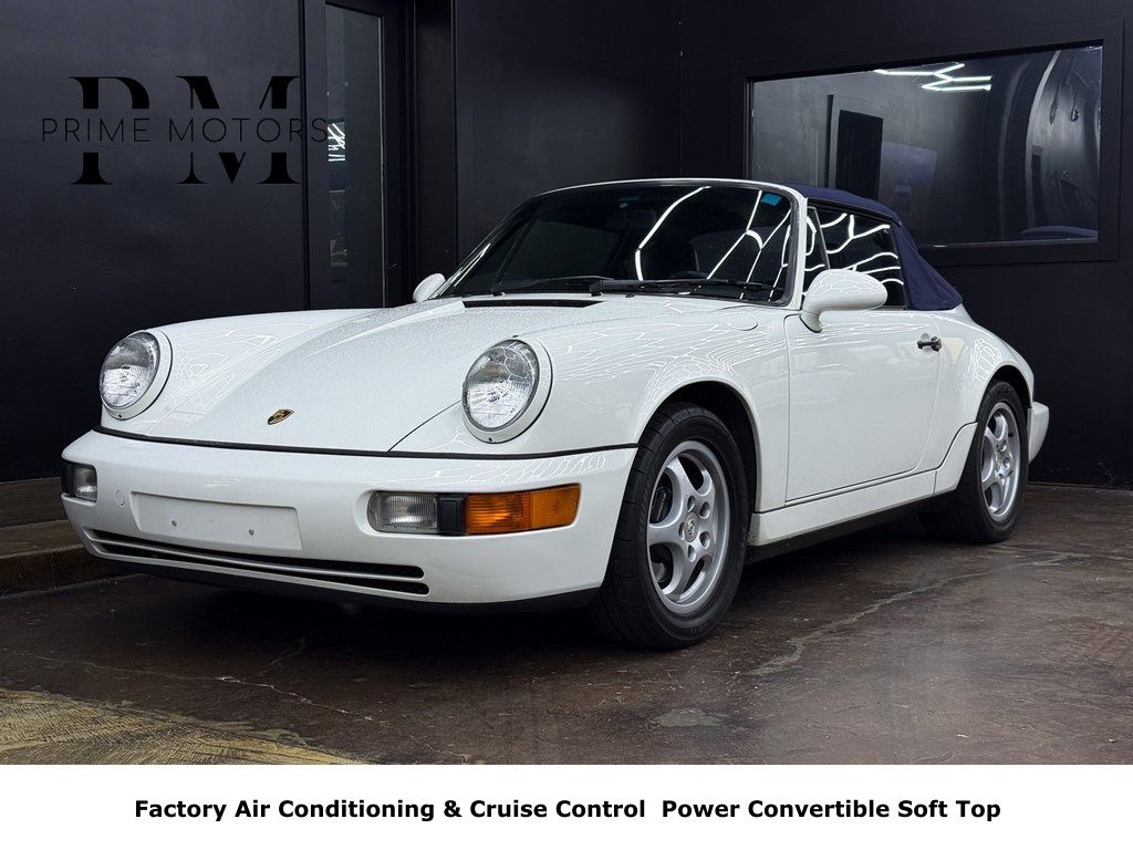 1992 Porsche 911 Carrera Cabriolet RWD