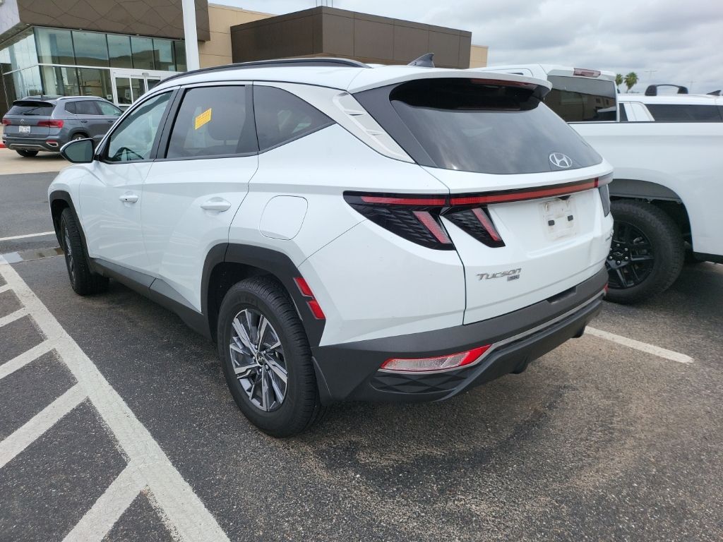 2022 Hyundai Tucson Blue 2