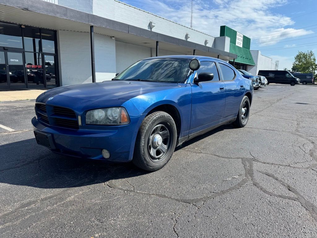 Deep Water Blue Pearlcoat 2010 Dodge Charger Sedan Rear-Wheel Drive 5-Speed Automatic