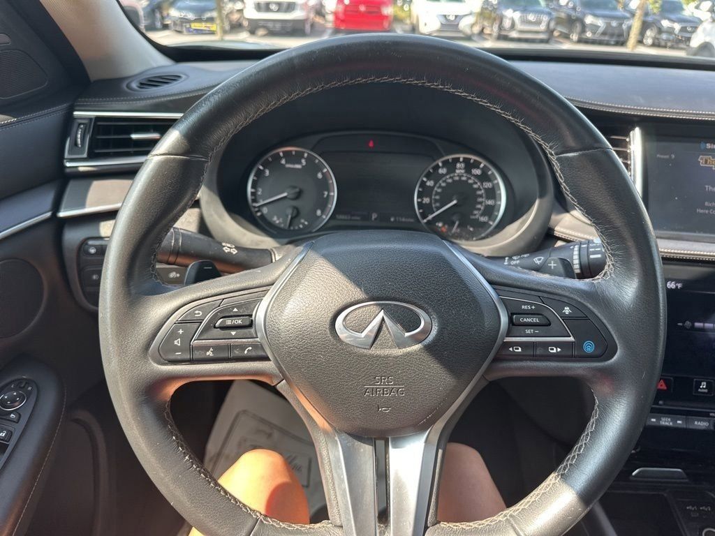 2022 Slate Gray INFINITI QX50 LUXE AWD SUV