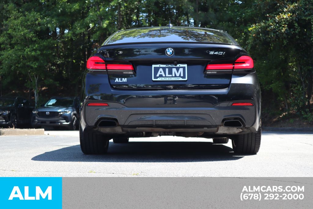 Used 2023 Black BMW 540i image 7