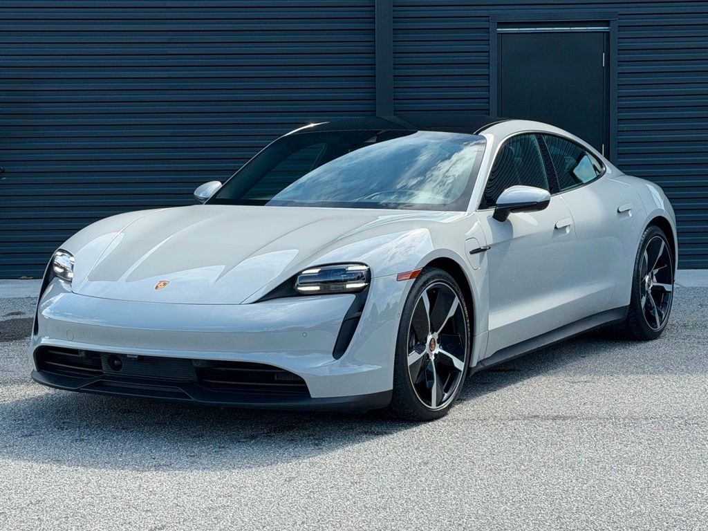 Chalk 2022 Porsche Taycan Sedan Rear-Wheel Drive 2-Speed Automatic