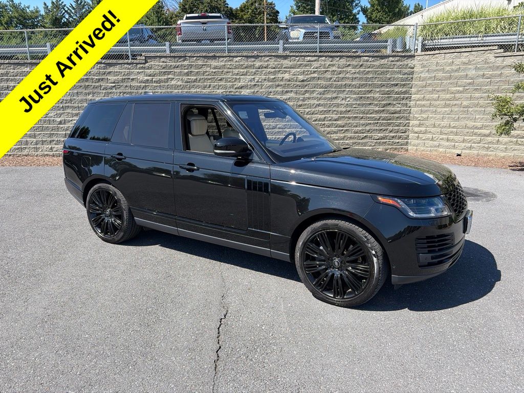 Black 2019 Land Rover Range Rover SUV / Crossover All-Wheel Drive 8-Speed Automatic