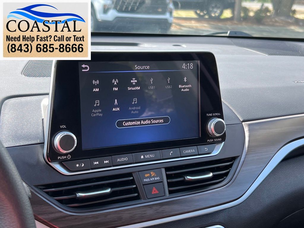 2025 Nissan Altima 2.5 SV White at Davis Toyota of Orangeburg