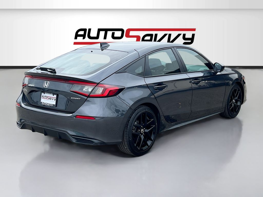 2025 Honda Civic Sport Gray at AutoSavvy Houston Southwest