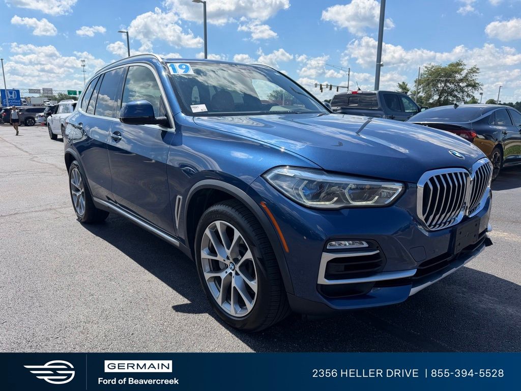 Phytonic Blue Metallic 2019 BMW X5 SUV / Crossover All-Wheel Drive 8-Speed Automatic